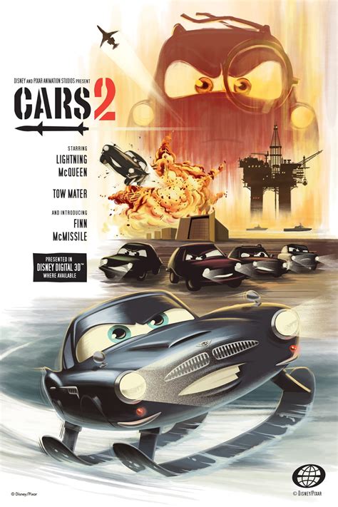 Cars 2 Nuovi Personaggi E Nuovi Poster Cinezapping