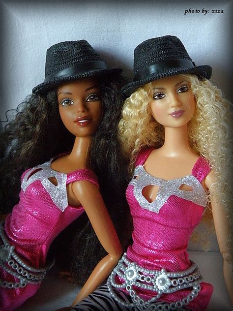 Black And White Black Barbie Black Doll Barbie Dolls