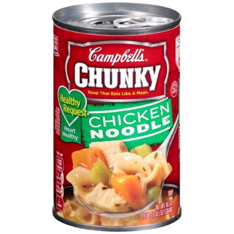 Campbells Chunky Soup Healthy Request Chicken Noodle Soup 188 Ounce