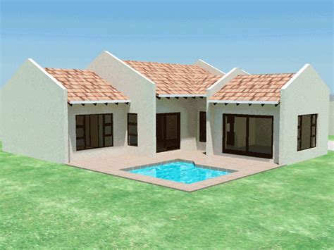House floor plans 3br 2ba. 3 Bedroom House Plans For Sale in South Africa ...