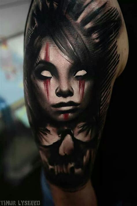 Face Creepy Tattoos Face Tattoos Funny Tattoos Great Tattoos Skull Tattoos Body Art Tattoos