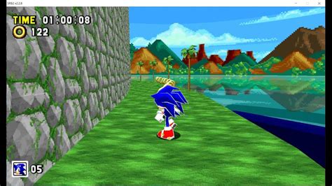 Sonic Robo Blast 2 Dreamcast Sonic Model Youtube