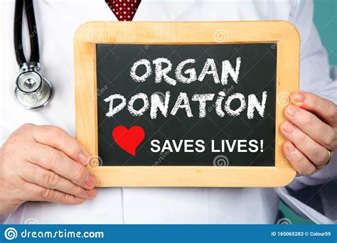 Organ Donation Save Lives Stock Image Image Of Care 165065283
