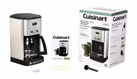 Cuisinart DCC-1200 Brushed Stainless Brew Central 12-Cup Programmable