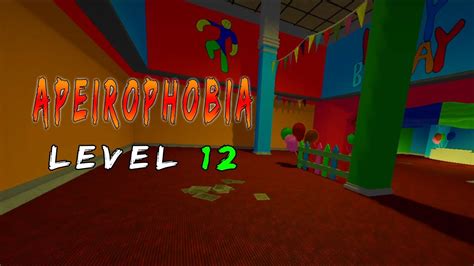 Apeirophobia Level 12 Roblox Full Walkthrough Youtube