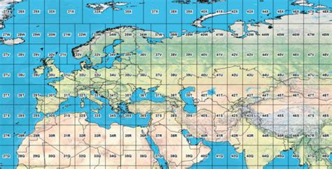 Nomenclatura Y Cartografía De La Proyección Utm De Mercator Gisandbeers