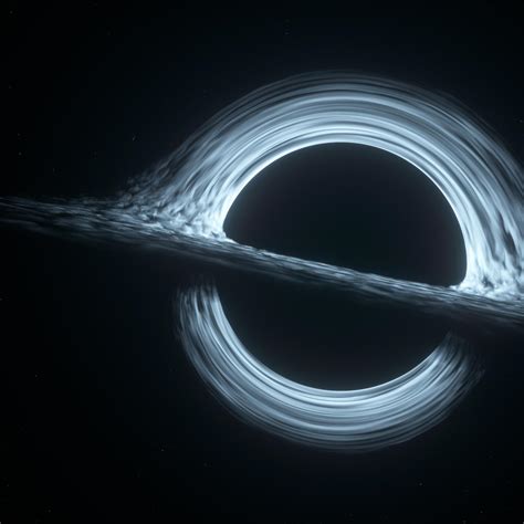Black Hole With Fluid Sim Accretion Disk Rcinema4d