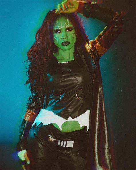 Gamora Costume Guide Diy Cosplay W Wig And Outfit In 2022 Gamora Costume Cosplay Diy