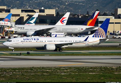 Boeing 737 9 Max United Airlines Aviation Photo 5672007