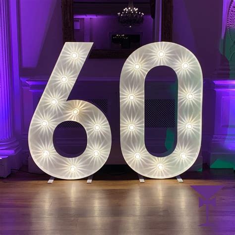 Light Up Numbers Daniel Lay Event Services