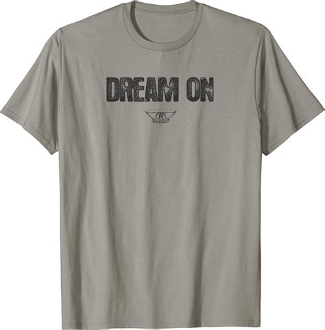 Aerosmith Dream On Lyric T Shirt Amazonde Bekleidung