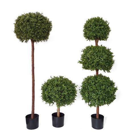 Artificial Boxwood 3 Styles Available Outdoor Trees The Outdoor Look