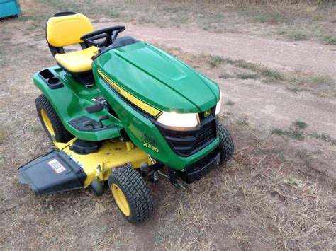 2018 John Deere X380 48 Inch Lawn Mower For Sale Ronmowers