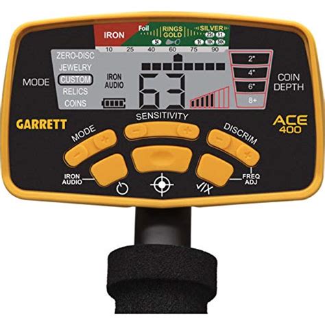 Garrett Ace 400 Metal Detector With Dd Waterproof Search Coil And Pro