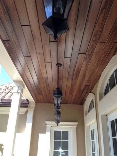 I had a client request a tongue and groove cedar ceiling to be installed on their lanai ceiling. 20+ Unique Wooden Floor Decoration Ideas For Modern Porch ...