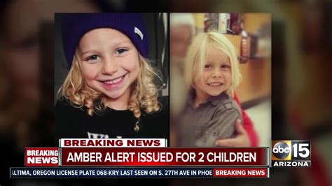 Pd Amber Alert Canceled 2 Kids Found Safe