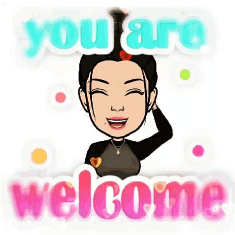 You Are Welcome Animated