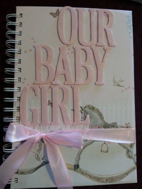 Handmade Baby Book Personalized Baby Book Baby Book Memory Baby Girl