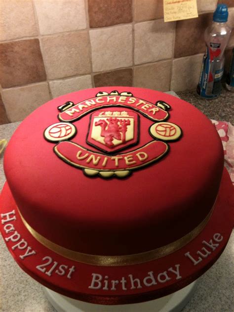Manchester United Cake Cake For Boyfriend Birthday Cake For