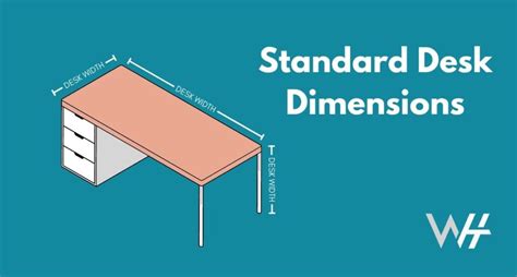 Standard Desk Size Dimensions For Computer Desks