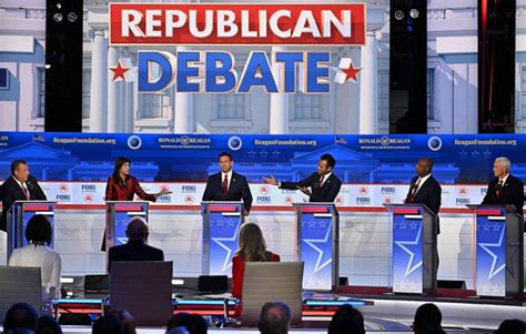 Republican Debate Highlights And Analysis Candidates Squabble In Simi
