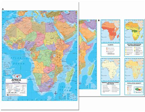 Unlabeled africa control map for use with the puzzle map of africa. Africa Advanced Political Deskpad Map (multi-pack) - KAPPA MAP GROUP