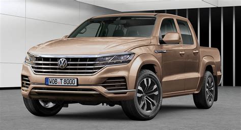 Second-Gen VW Amarok Imagined With 2019 Touareg Styling ...