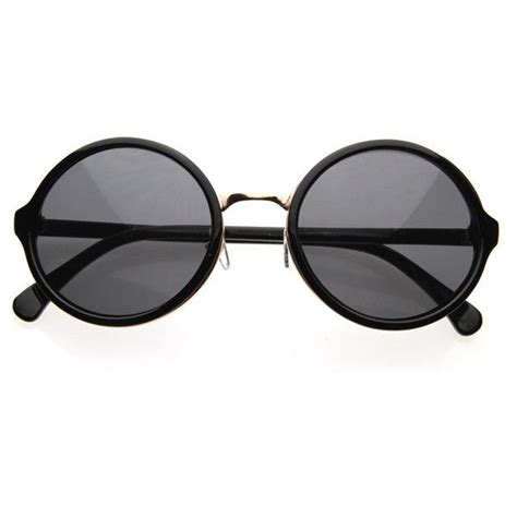 Vintage Steampunk Inspired Classic Round Circle Sunglasses W Metal