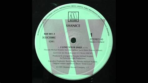 Shanice I Love Your Smile Extended Mix Youtube