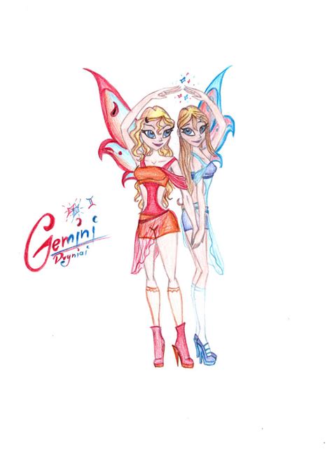 Zodiac Fairy Gemini By Winxsparkle On Deviantart
