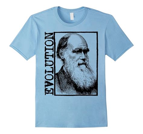 Darwin Evolution T Shirt Charles Evolution Atheist Tee Art Artvinatee