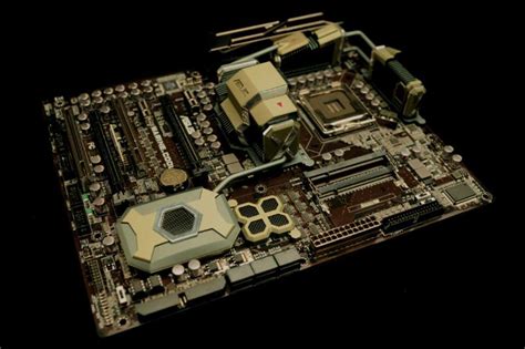 Asus Shines With New Marine Cool Motherboard Concept Techpowerup