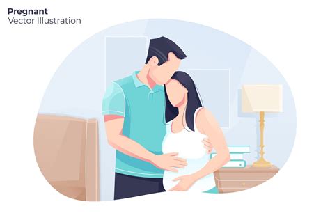 pregnant vector illustration illustrator graphics ~ creative market