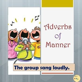 To be honest, i'm not sure what type of adverb it is. Adverbs of Manner: Color-coded Flashcards, Room Visuals ...