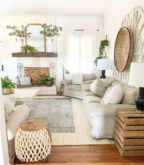Living Room Spring Refresh And Layered Rug Reveal Bless This Nest