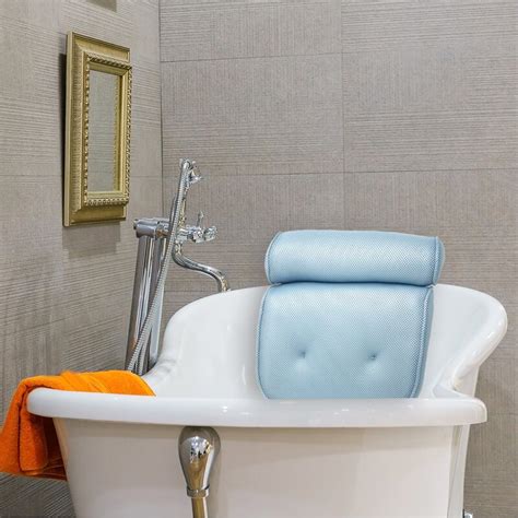 Choosing a bath pillow by the bathtub type. Latitude Run Luxury Bathtub Pillow Rest - Neck and Back ...