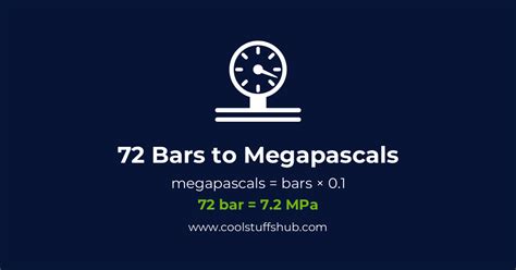 Convert 72 Bars To Megapascals 72 Bar To Mpa Conversion Unit Converter