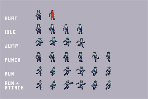 Free 3 Cyberpunk Characters Pixel Art
