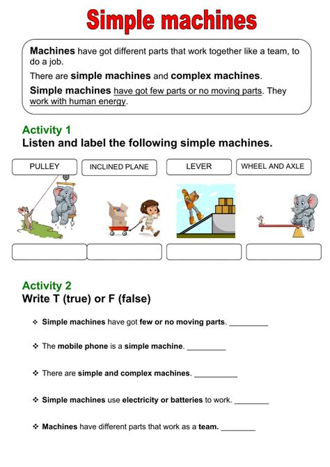 We did not find results for: Simple machines worksheet for GRADE 2