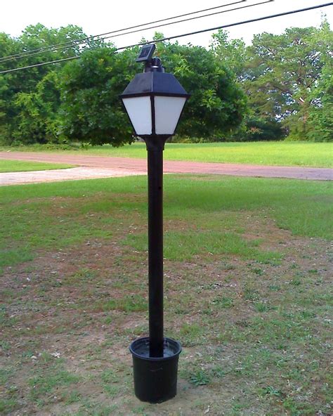 Solar Powered Led Lamp Post Instructables