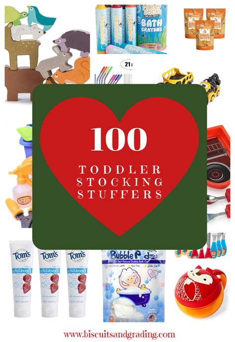 100 Non Candy Stocking Stuffer Ideas For Toddlers Biscuits And Grading