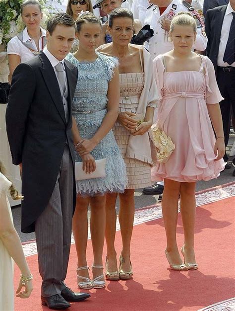 Princess Stephanie And Her Children Including Luis Pauline And