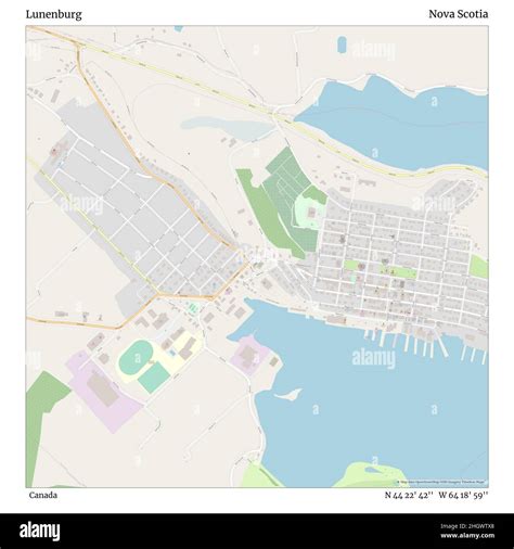 Lunenburg Map Cut Out Stock Images And Pictures Alamy