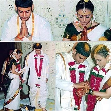 Mahesh Babu And Namrata Shirodkar Wedding Photos South India Fashion