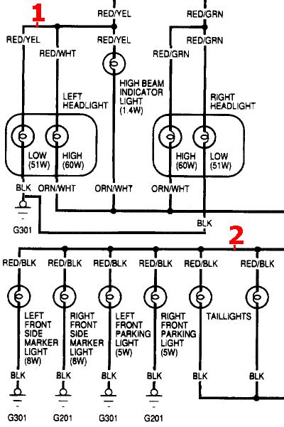 From the civic fuse panel, you can tap into the following honda lights. 94 Honda Civic Wiring Diagram / Diagram 94 Honda Civic Wiring Diagram Fuses Full Version Hd ...
