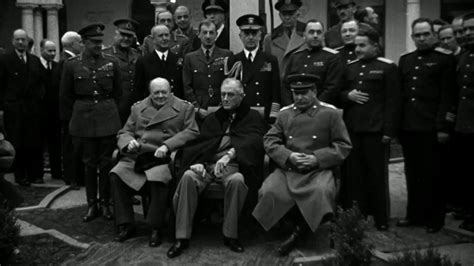 Big Three Allied Leaders Plan Final Defeat Of Nazi Germany At Yalta