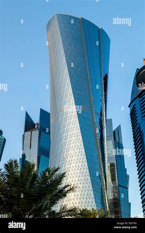 The Al Bidda Tower Doha Qatar Stock Photo Alamy