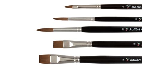 Brushes For Acrylic And Oil Painting “martisan Kolinsky” › Kolibri