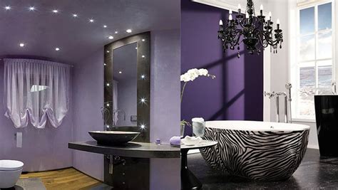 One of the first elements to consider incorporating into your purple bathroom decor theme is the linen collection in the bathroom. Contemporary bathroom design magic: Purple bathroom ideas