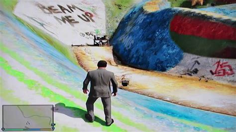 Grand Theft Auto 5 New Alien Easter Egg Location Youtube